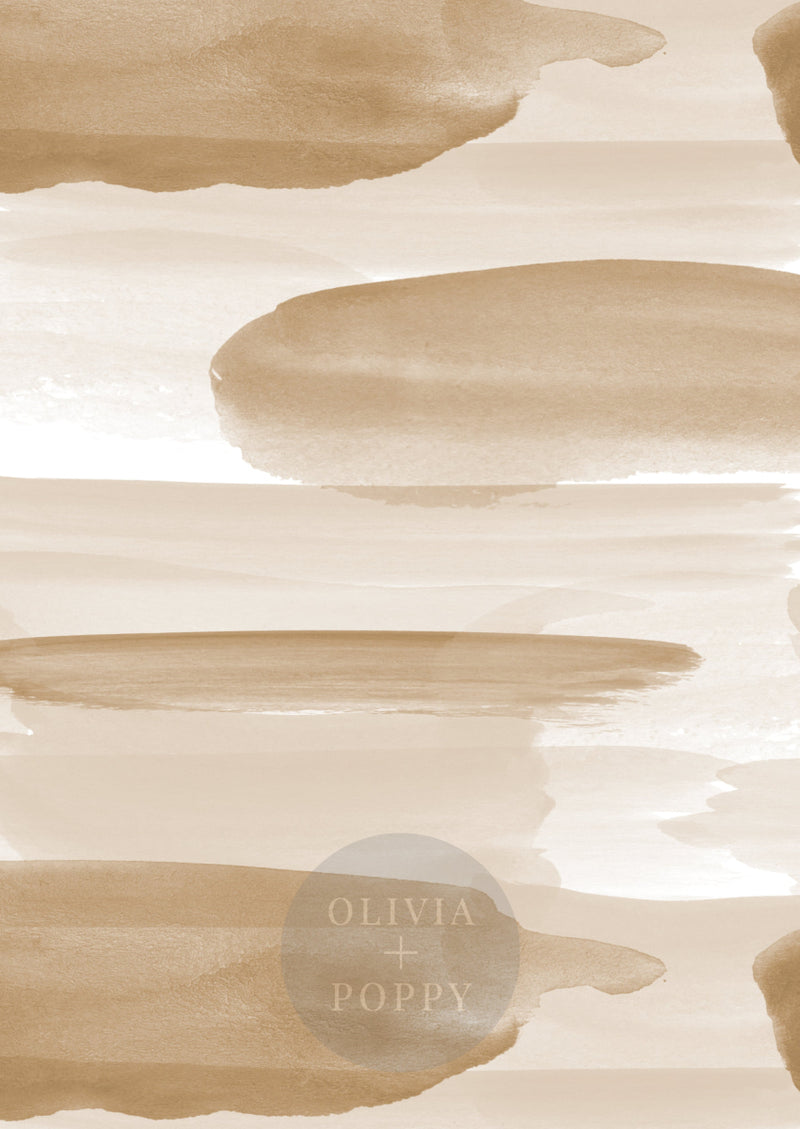 Aquarelle Pearl Paste The Wall (Traditional) / Brown + Wallpaper