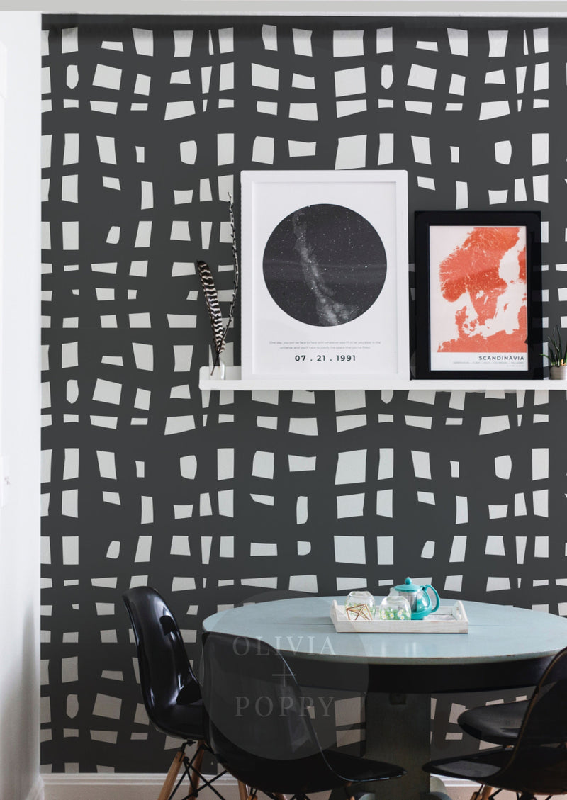 Basket Weave Wallpaper