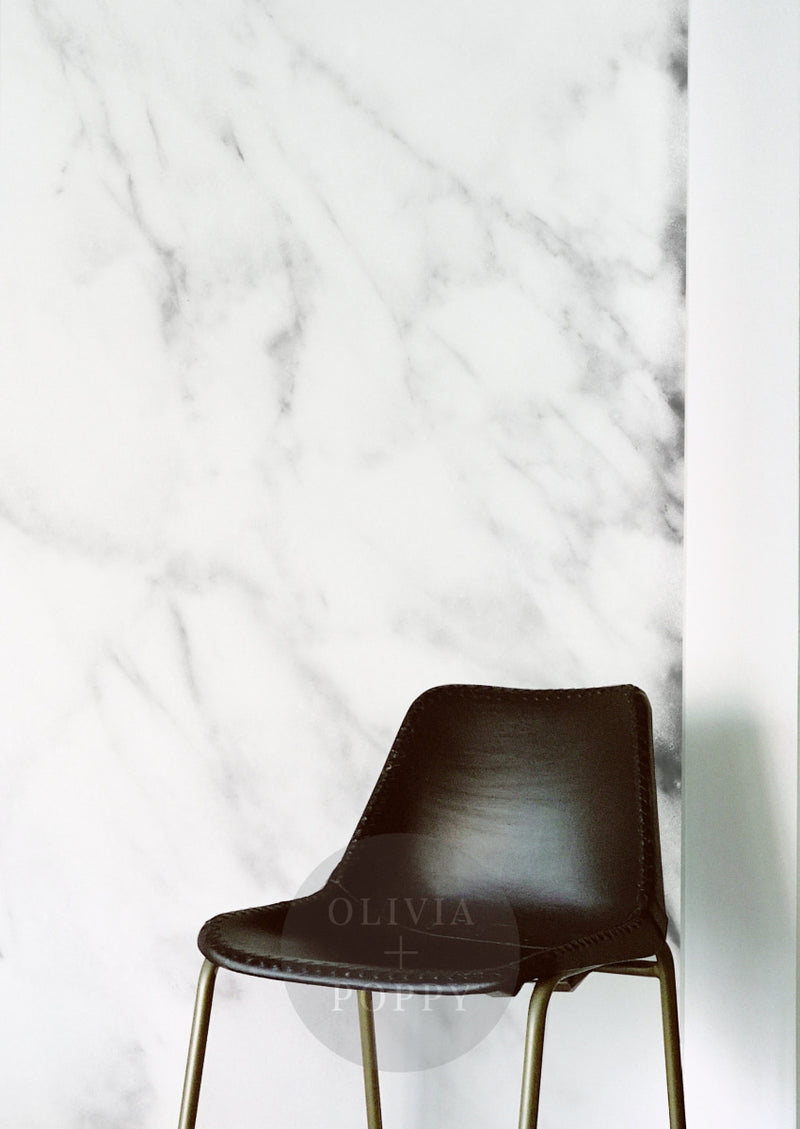 Carrara Marble Wall Mural