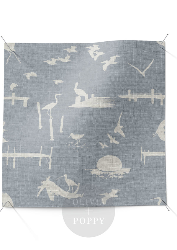 Coastal Birds Fabric