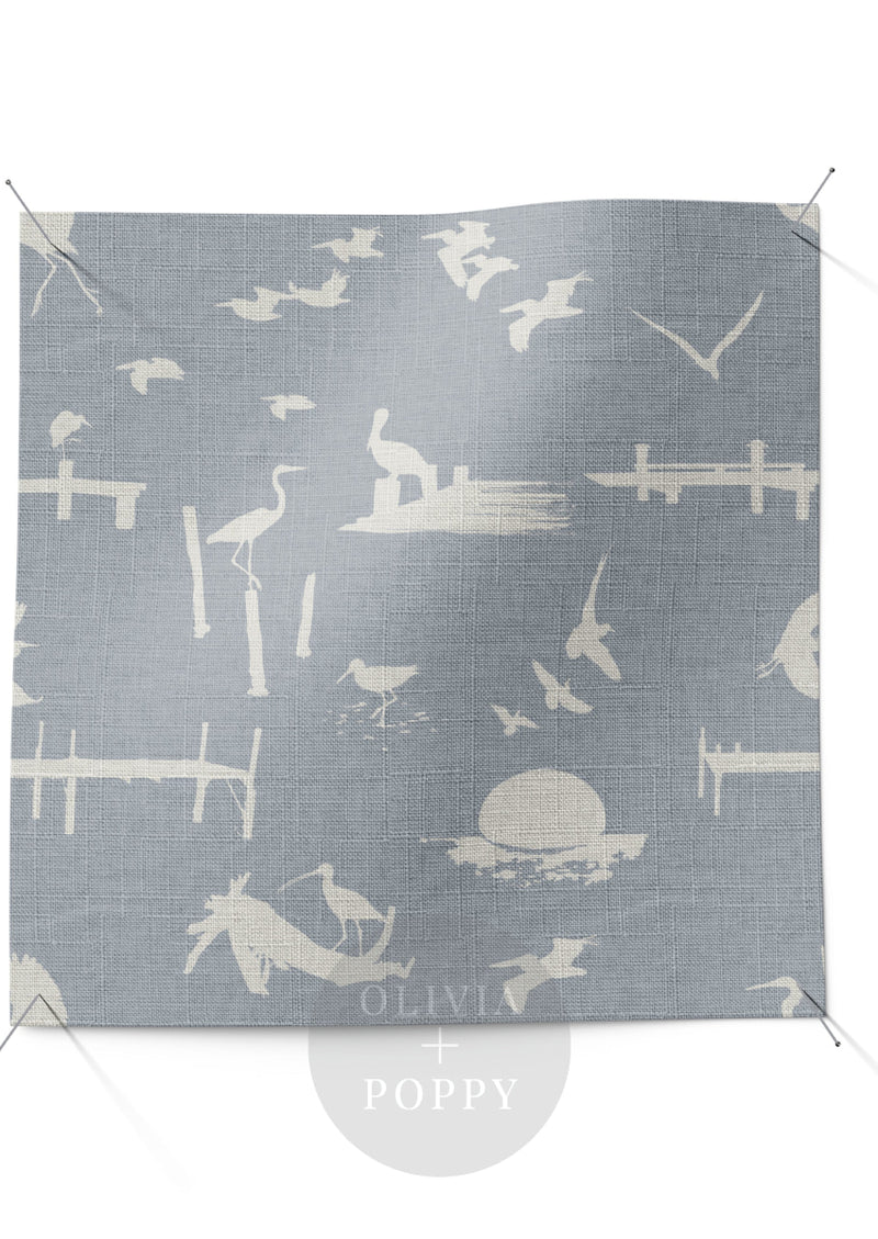 Coastal Birds Fabric