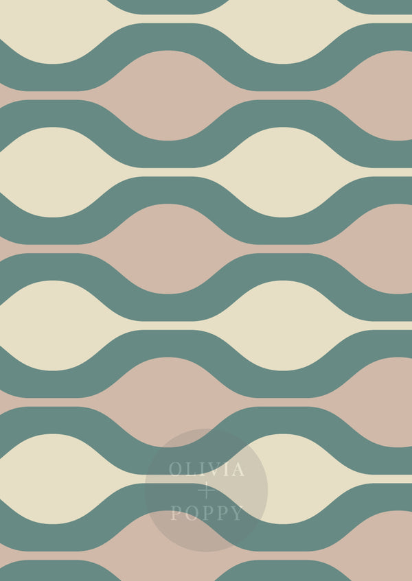 Connections Trails / Paste The Wall (Traditional Vinyl) Wallpaper