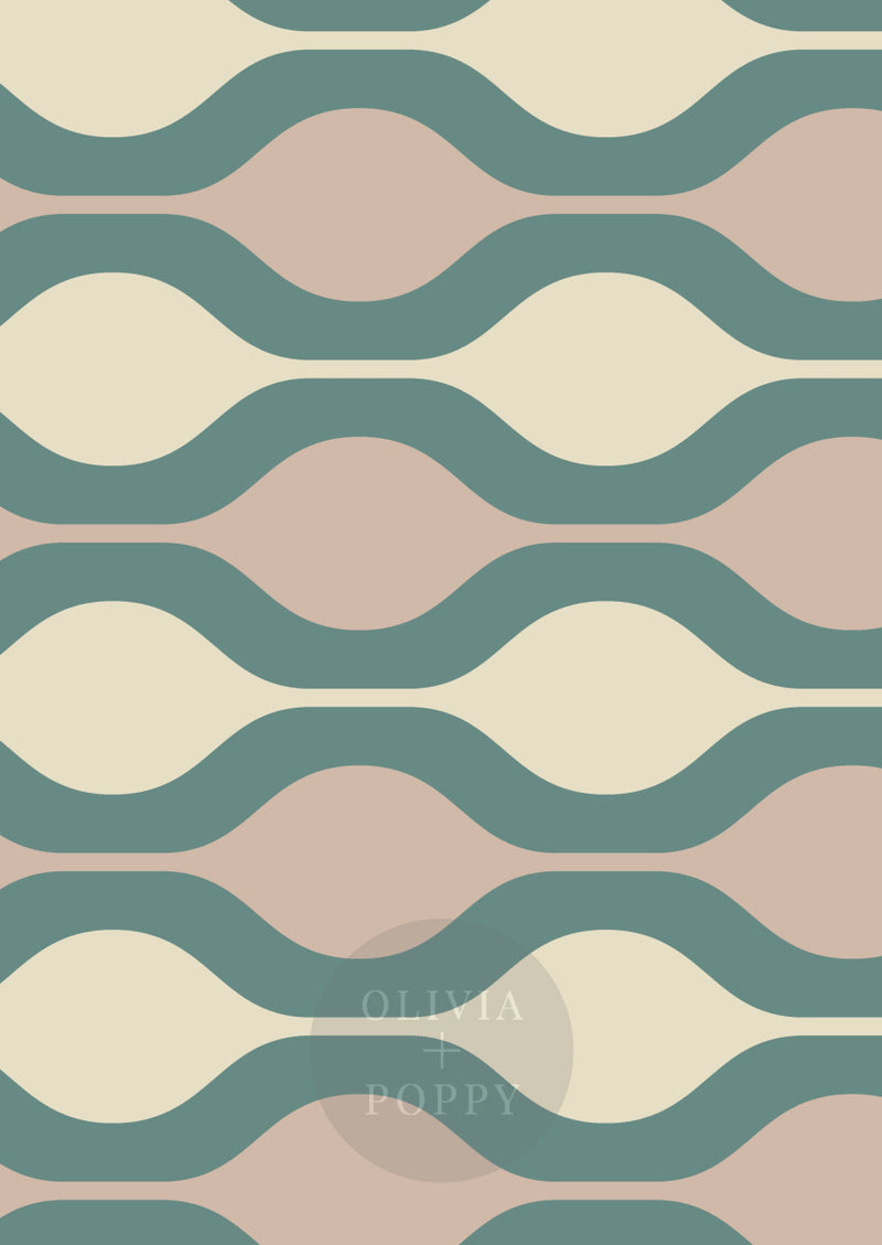 Connections Trails / Paste The Wall (Traditional Vinyl) Wallpaper