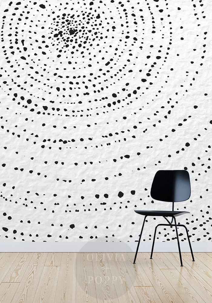 Dot Texture Wall Mural Wallpaper