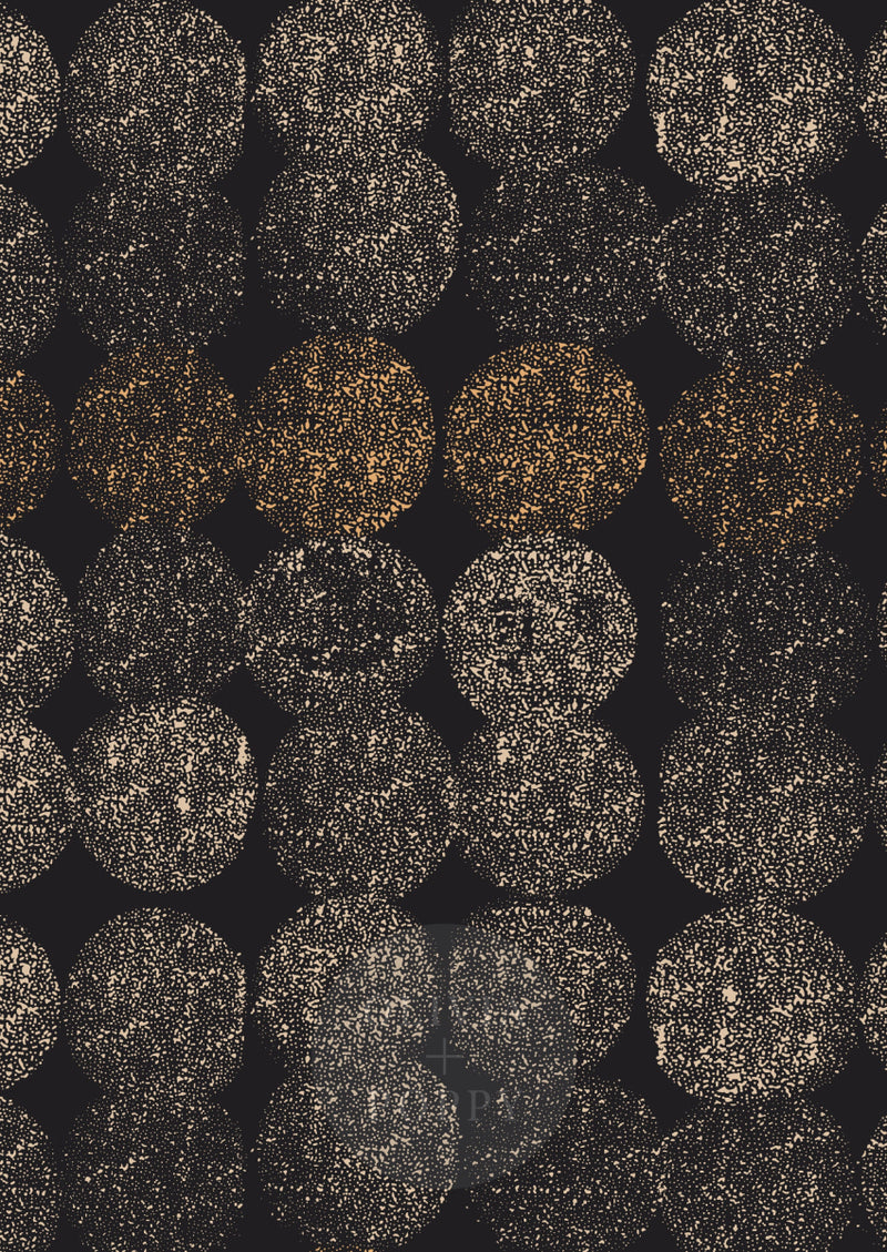Dotted Line Sample Paste The Wall (Traditional Vinyl) / Black + Neutrals