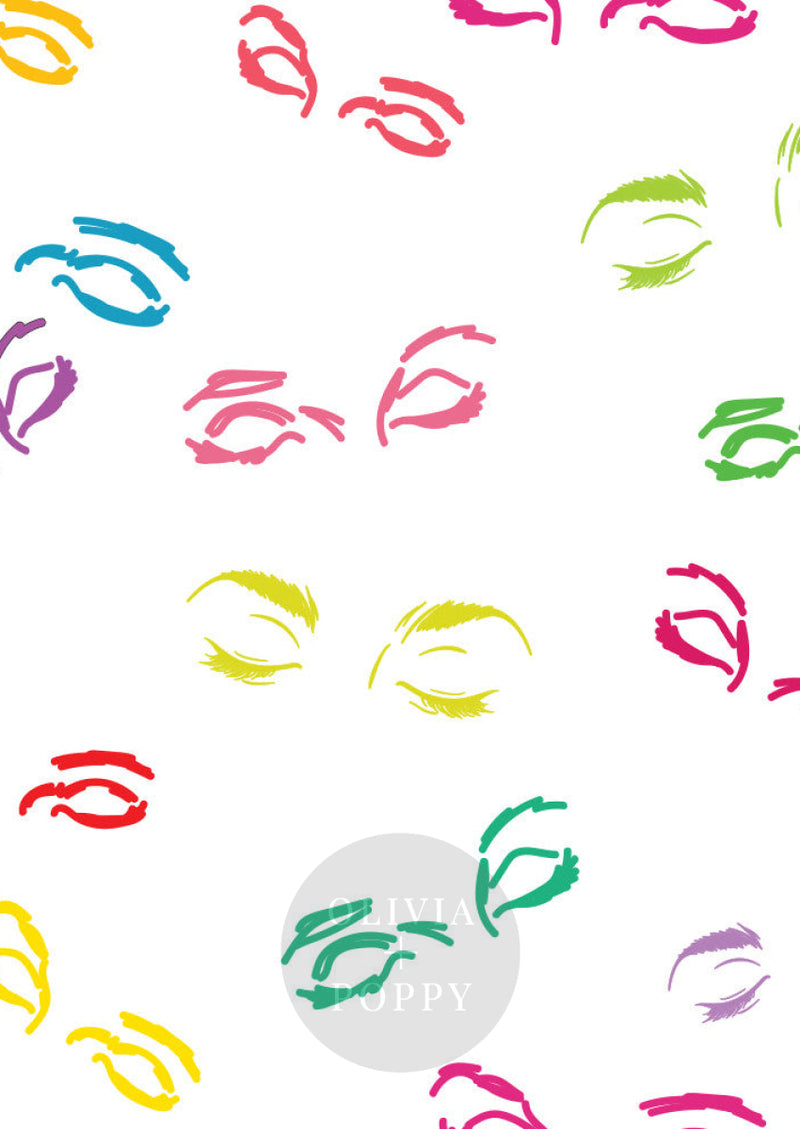 Eye Spye Sample Paste The Wall (Traditional Vinyl) / Multi + Color Wallpaper