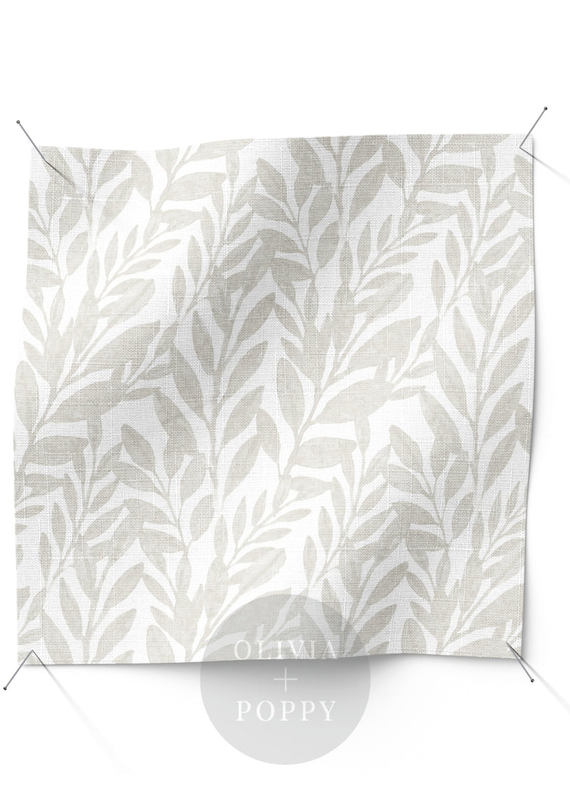 Reef Fabric Bone + White / Yard