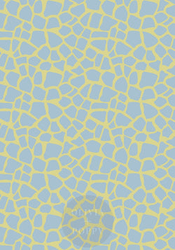 Sahara Paste The Wall (Traditional Vinyl) / Citrus + Baby Blue Wallpaper