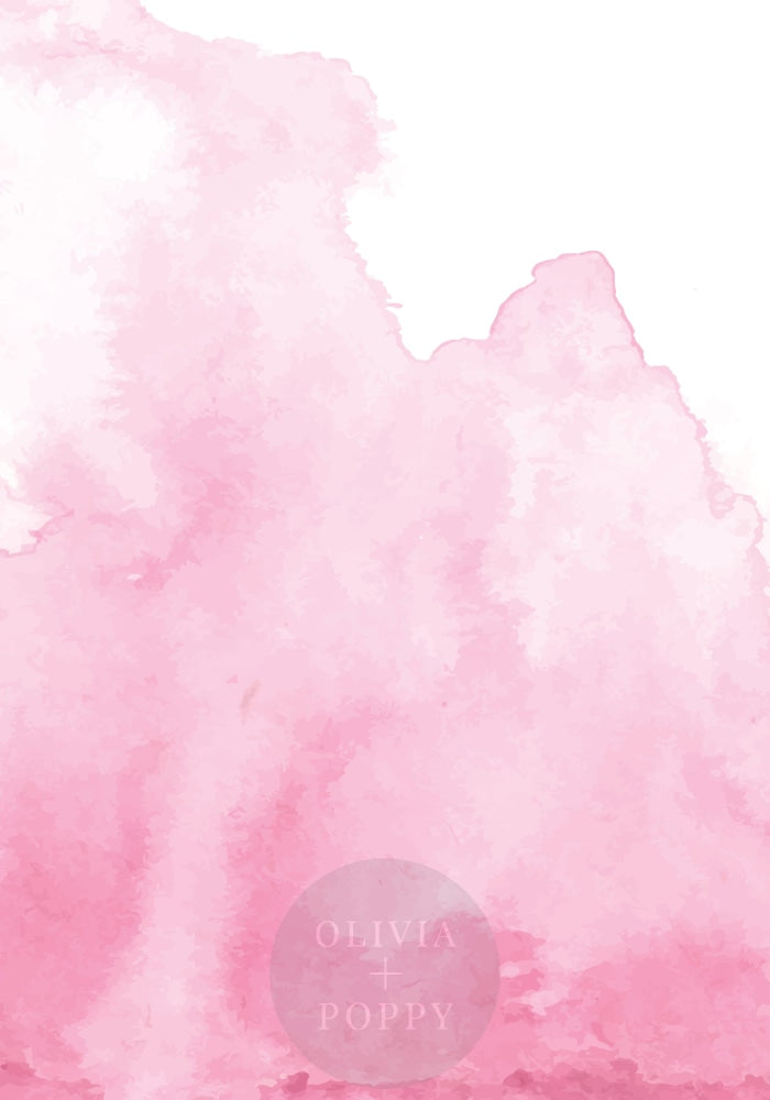 Spill Watercolor Wall Mural Sample 8 Ft X 12 / Pink + White Paste The (Traditional Vinyl) Wallpaper