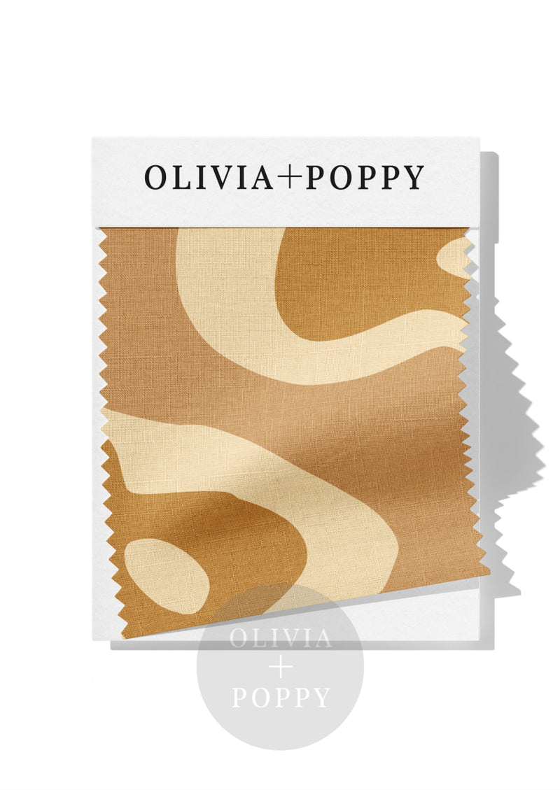 Spot On Fabric Fallow + Fern / 8 X Swatch