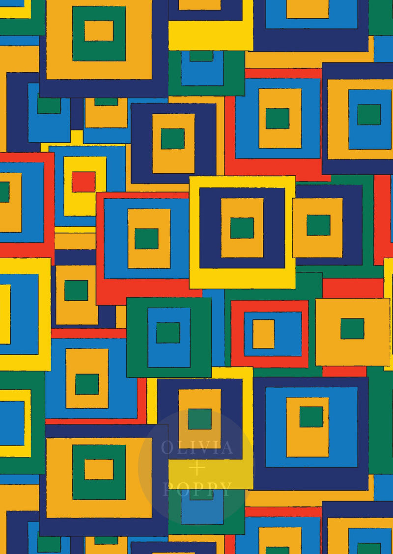 Stacked Brooklyn / Paste The Wall (Traditional Vinyl) Wallpaper