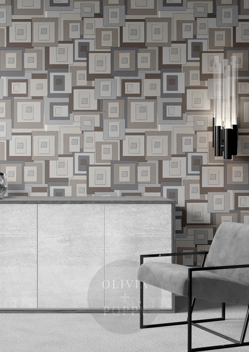 Stacked Wallpaper
