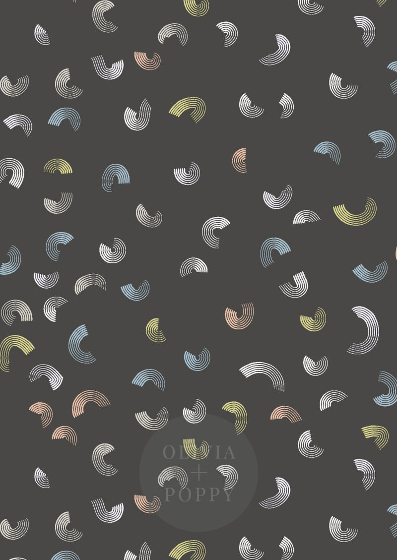 Sweep Sample Dark Pastel / Paste The Wall (Traditional Vinyl) Wallpaper