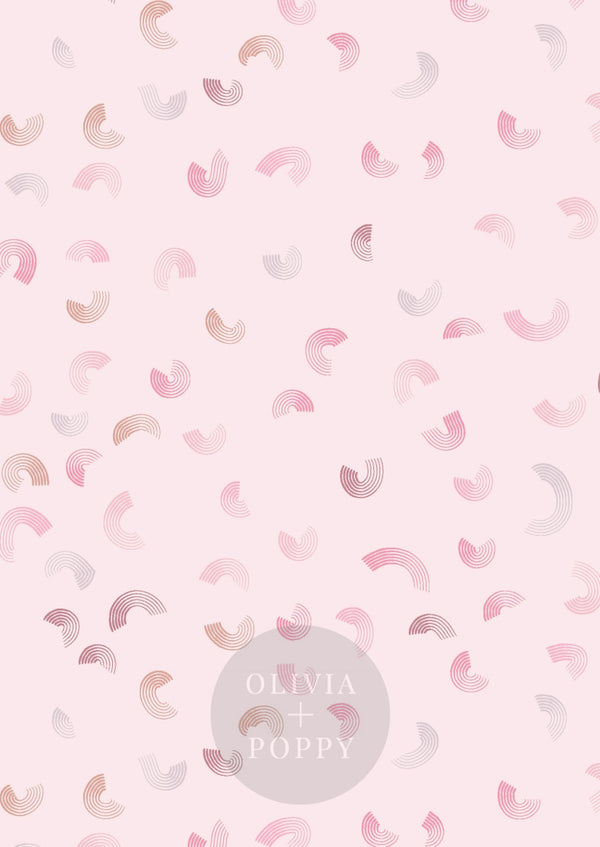 Sweep Sample Pink Pastels / Paste The Wall (Traditional Vinyl) Wallpaper