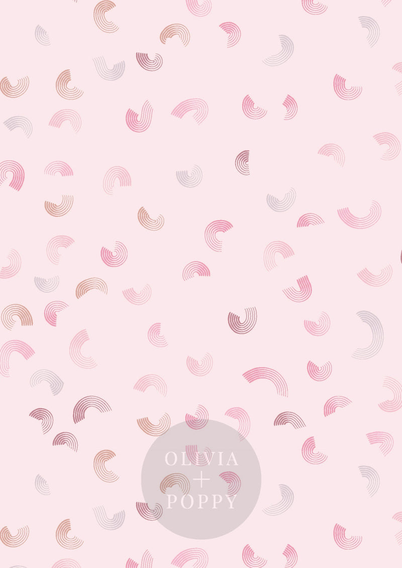 Sweep Sample Pink Pastels / Paste The Wall (Traditional Vinyl) Wallpaper