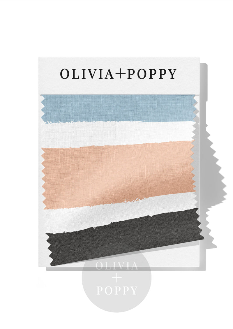 Tattered Stripes Fabric Contemporary Cabana / 8 X Swatch