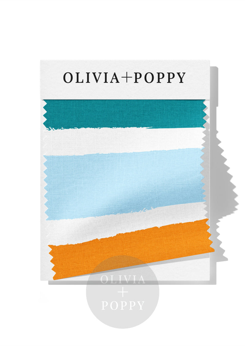 Tattered Stripes Pillow Fabric
