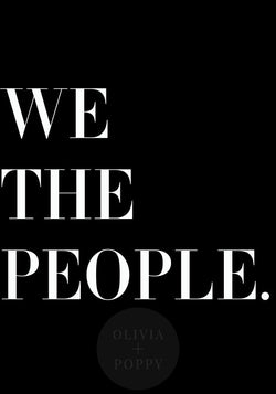We The People. Wall Mural