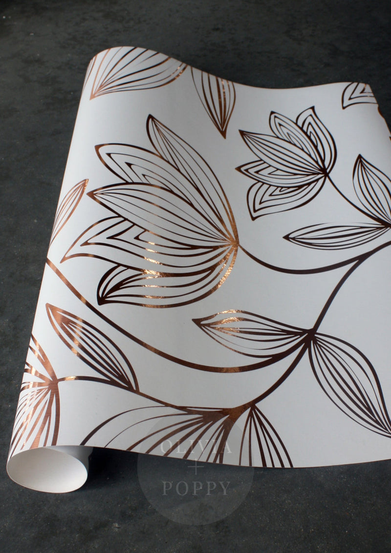 Wild Magnolia Wallpaper Sample